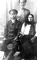 Great Grandparents Segei & Sophia seated - Brother standing