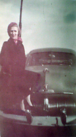 Val on old Buick 40s